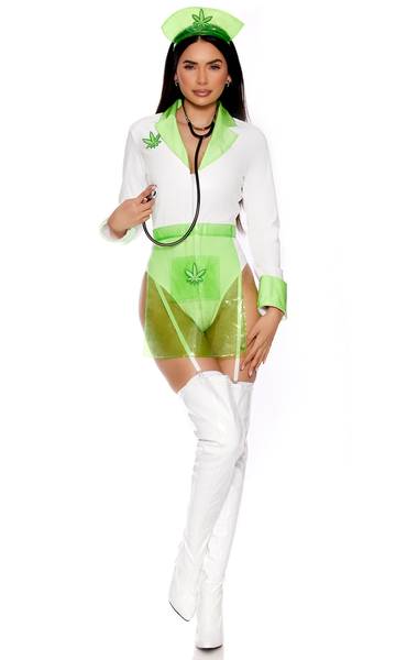 At Your Dispense 3-Piece Women's Sexy Nurse Costume