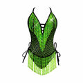 Neon Green UV Reactive Matrixx Reloaded Bodysuit