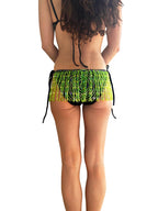 Neon Green UV Reactive Matrixx Reloaded Bodysuit