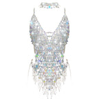 Wildest Dreams Swifty Sparkling White One Piece Bodysuit