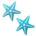 Bowie Blue Glitter Sexy Starfish Nipple Cover Pasties