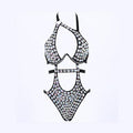 Light A Spark Rhinestone Embellished Teddy One Piece Bodysuit
