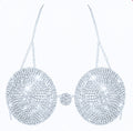 Crystal Ball Rhinestone Embellished Carnival Bra