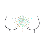 Fairy Kisses Iridescent Crystal Jewel Body Sticker