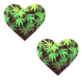 Freaking Awesome Weed Heart - Pasties - Neva Nude