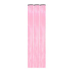 Marshmallow Blossom Pink Glow in the Dark Hair Extension Clips 3 Pk