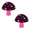 Alice Down The Rabbit Hole Pink UV Shroom - Pasties - Neva Nude